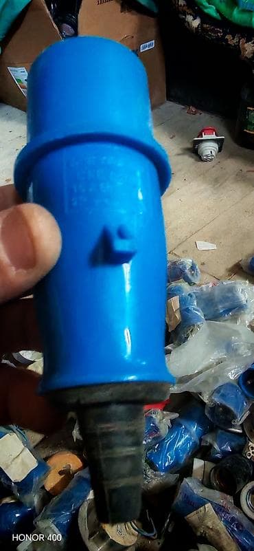 cabel: Sənaye tipli elektrik fişi (CEE/IEC tip), mavi korpuslu — 2