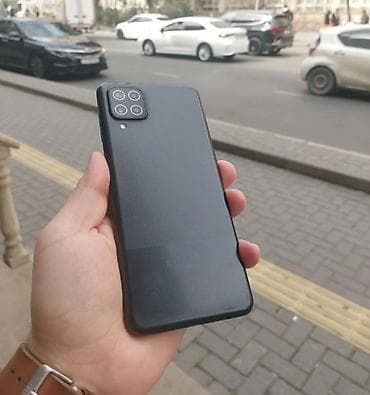 Samsung Galaxy A12, 32 GB, rəng - Qara, Barmaq izi — 2