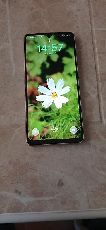 galaxy a54: Samsung Galaxy A33 5G, rəng - Çəhrayı, Barmaq izi — 5