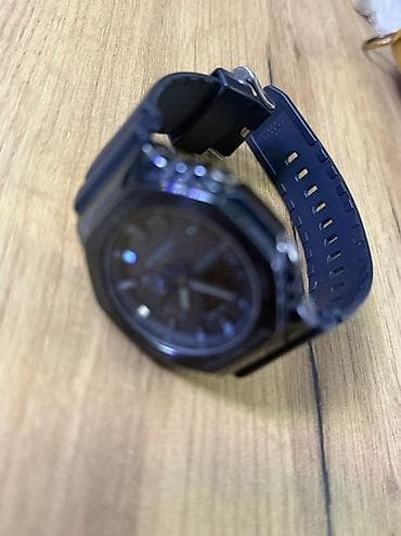 saat kreditle: İşlənmiş, Qol saatı, G-Shock, rəng - Göy — 2