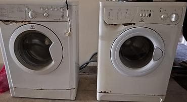 2ci el qapi: Indesit önyükləməli paltaryuyan maşınlar – 2 ədəd. Hər ikisində — 1