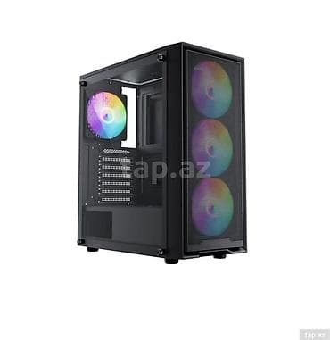 ✔️ 4 RGB fan ✔️ Temperli yan şüşə ✔️ ATX / mATX / Mini-ITX dəstəyi ✔️