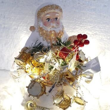 saxta baba qar qiz sekilleri: Yeji il ucun dekor saxta baba 28 sm hundurlukde icine meyve ve yaxud — 1