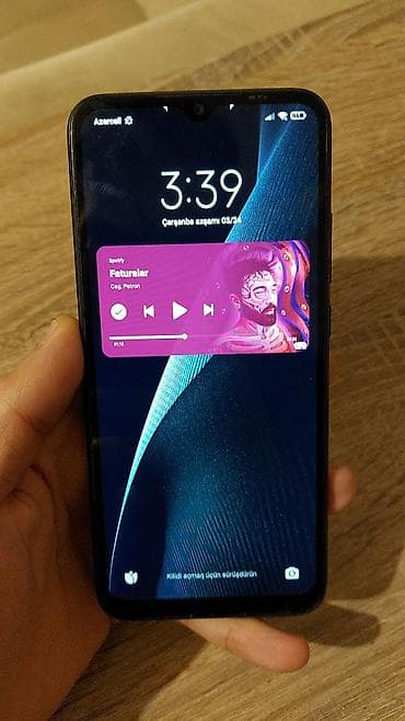 Powerbanklar: Redmi 9A, 64 GB, rəng - Qara, Barmaq izi — 1