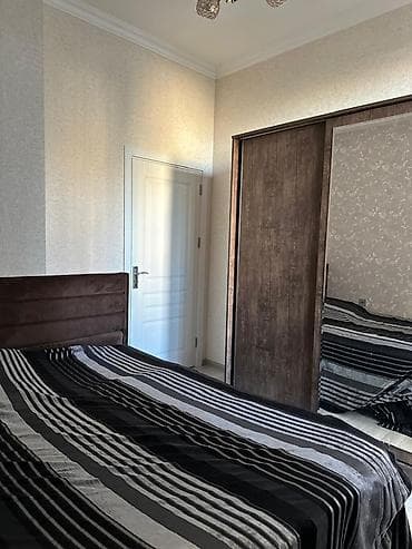 Yataq otağı dəsti - Taxt: bazalı model, yumşaq başlıq, döşək ilə — 2