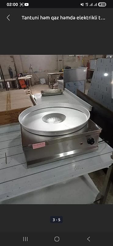mini döner makinası: Tantuni hazırlamaq üçün istifadə olunan, paslanmayan poladdan — 2
