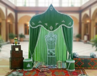 -Xınayaxdı,novruz və milli tədbirlər üçün dekor. - Yaşıl rəngli