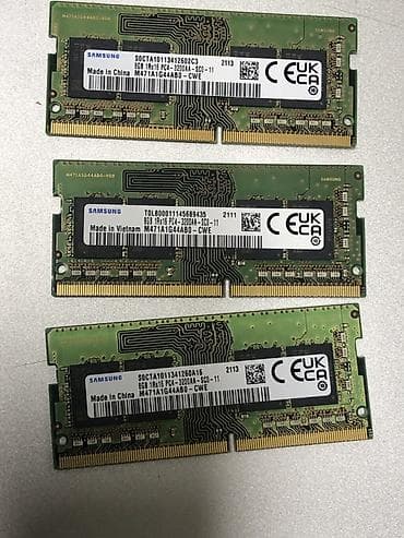 ddr4 8gb ram notebook: Operativ yaddaş (RAM) Samsung, 8 GB, 3200 Mhz, DDR4, Noutbuk üçün — 1