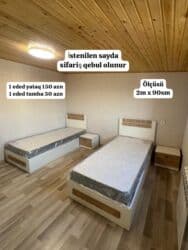 Divan və masa dəstləri: Təknəfərlik çarpayı — 1