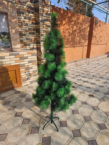 Süni şam ağacı - Realistik iynəyarpaqlı dizayn: müxtəlif uzunluqda — 1