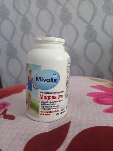 Vitaminlər və BAƏ: Məhsul: Mivolis Magnesium – qida əlavəsi (tabletlər) 100 ədədi satılır — 2