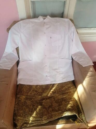 Lalafoda yeni: Aşpaz formaları – müxtəlif modellər Son qiymət 25azndir. - Rəng: ağ — 2