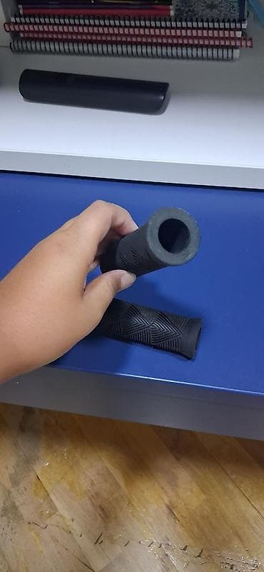 Велоаксессуары: Velosiped sükanı üçün rezin qollar (2 ədəd) - Material: yumşaq — 4