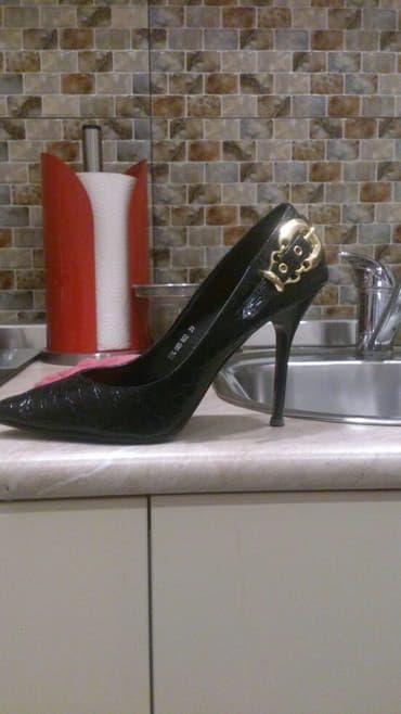 tangetka ayaqqabi modelleri: Tuflilər, Ölçü: 38, rəng - Qara, Yeni — 2