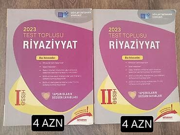 canta satışı: 1.Fizika 2025 topluları hərəsi 9 manata alınıb, içində sadə qələmlə — 3