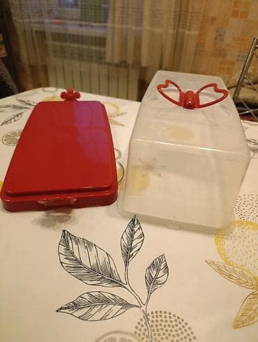 keks qabları: Tort və şiriniyyat qabı, rəng - Qırmızı — 3