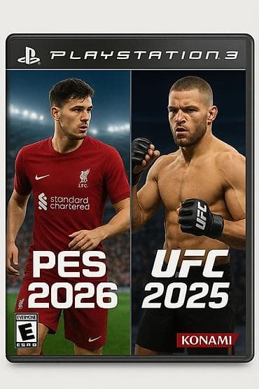 soni 3: UFC 2025 + PES 2026 PS3 üçün Xüsusi yığılmış oyunlar | Yaddaşa — 1