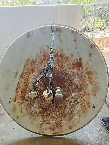 Böyük ölçülü peyk antenası və dayağı - Metal parabolik güzgü lalafo.az -da Böyük ölçülü peyk antenası və dayağı - Metal parabolik güzgü
