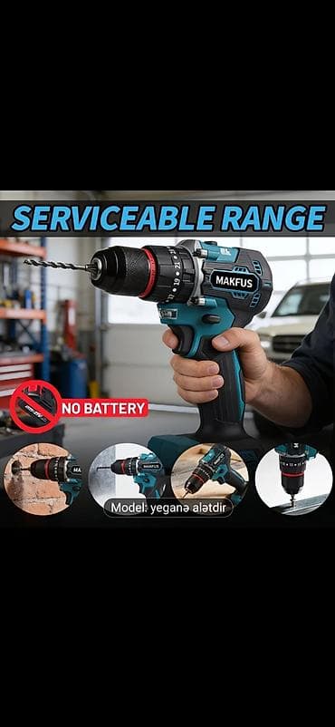 купить дрель в баку: Новый От аккумулятора, Самовывоз, Нет кредита — 2