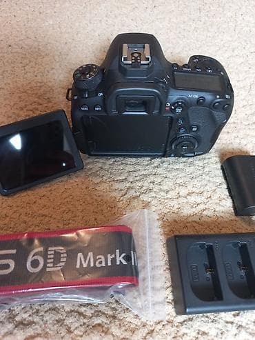 canon eos r6 mark iii: Canon 6D Mark ii ideal veziyyetde tep teze. Max probeq 4k-dan az — 9