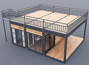 Konteynerlər: Konteyner ev – modul tipli daşınan yaşayış/iş məkanı • Material — 6