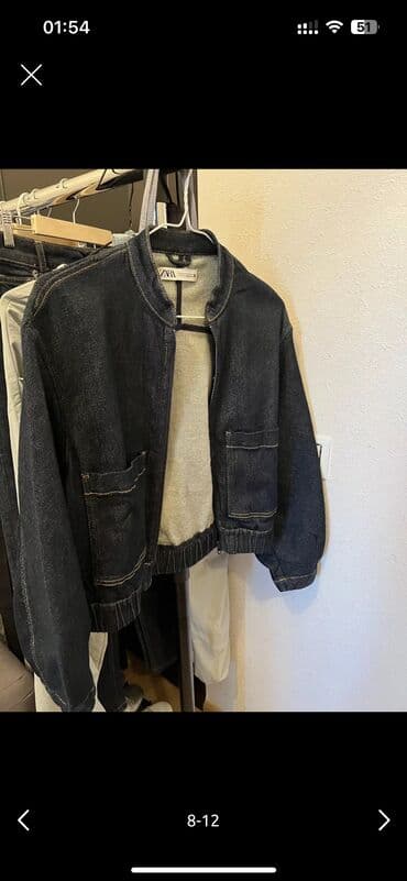 ваза для цветов: Zara - cins kurtka Bir iki defe geyilib 
teze kimidir — 7