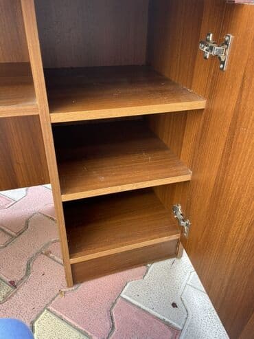 стол журнальный: Düz masa, Polkalı, Siyirməsiz, Teksturalı laminat — 2