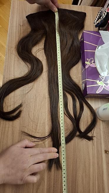 manken sac: Taxma saçlar, Təbii — 6