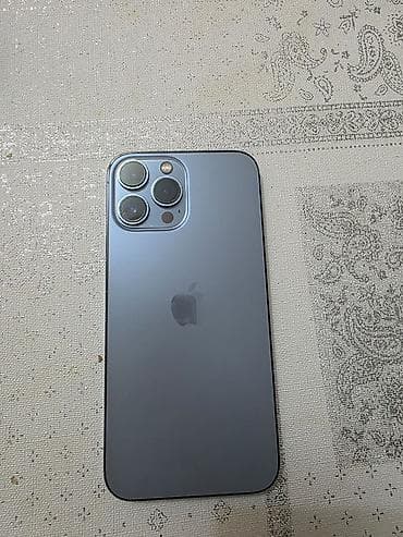 IPhone 13 Pro Max, 512 GB, Sierra Blue, Simsiz şarj, Face ID