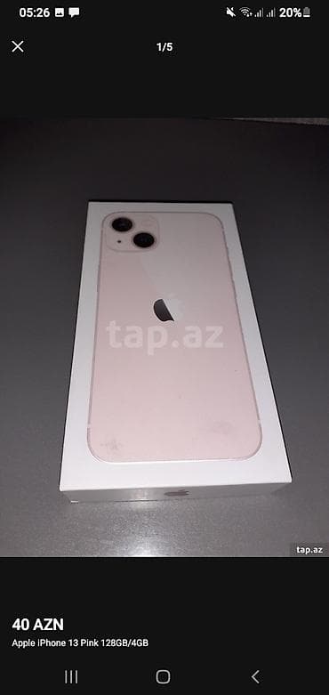 hard disk 2 tb: IPhone 13, 128 GB, Çəhrayı — 1