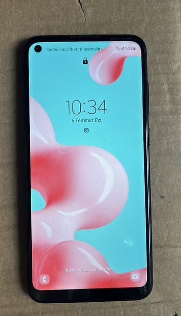 hisense infinity e9: Samsung Galaxy A11, 32 GB, rəng - Qara, Barmaq izi — 1