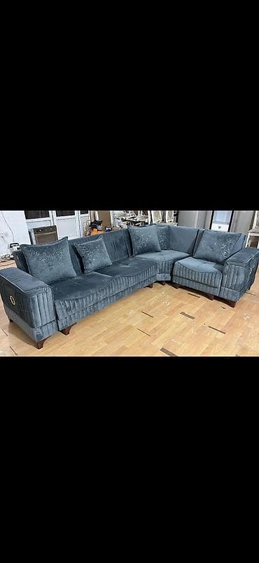 donuz eti satilir: Künc divan, Açılmayan, Bazasız, Vеlur parça — 1