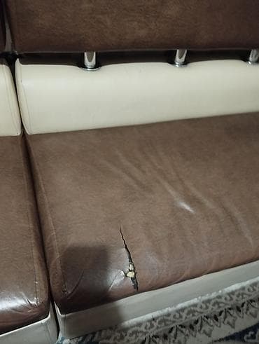 quxna mebeli: Künc divan, Süni dəri — 5