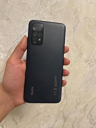 Redmi Note 11, 64 GB, rəng - Qara, Sensor, İki sim kartlı