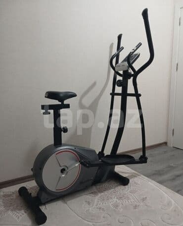 idman əlcəyi: Elliptik trenajor və velosipedin funksiyalarını birləşdirən idman — 1