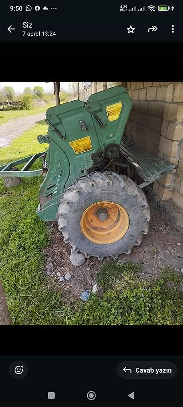 traktor 82: Tarmaköz taxıl səpən aqreqat - Traktor qoşqusu üçün mexaniki taxıl — 3