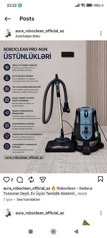 pilisos: Roboclean Pro – Ev üçün çoxfunksiyalı təmizlik sistemi - Güclü və — 2