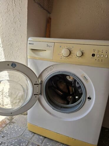 işlenmiş paltaryuyanlar: Paltaryuyan maşın Beko, 5 kq, İşlənmiş, Ünvandan götürmə — 3