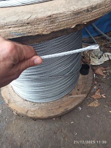 Qaşıqlar: Bayraq trosları tros (steel wire rope) – bobinlə Məhsul təsviri — 6