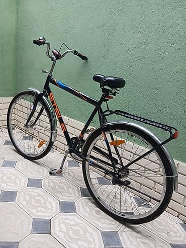 velosiped kameri: Şəhər/klassik tipli STELS velosipedi Qiymət sondu - Rəng: qara — 3