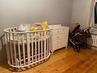Oğlan və qız üçün, Yumru, Beşik, Matras ilə, Yellənmə mexanizm ilə — 1