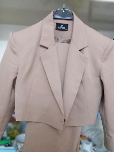 dest paltarlar: Brend: JF Lefon Model: Qadın iki hissəli dəst – qısa bleizer + ətək — 2