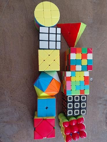 robot oyuncaq: Məhsul: Mexaniki bulmacalar və Rubik tipli kub kolleksiyası - — 1