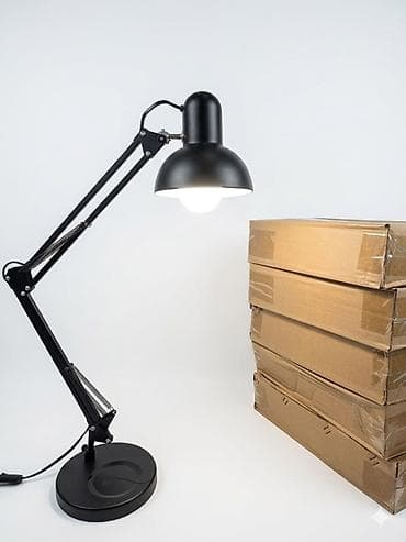 rəsm seti: Masaüstü tənzimlənən işıqlandırma lampası ✔️Stola bağlanan modelidə — 2