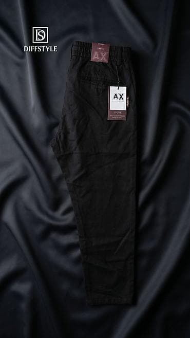 kisi paltosu: Armani Exchange (AX) kişi şalvarı - Stil: Slim tapered siluet — 3