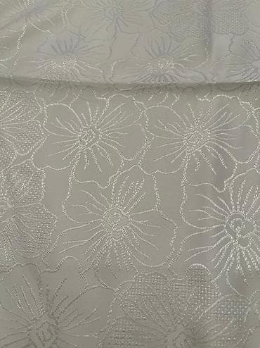 Ev və bağ: Yeni rəng - Ağ Satin Süfrə — 2