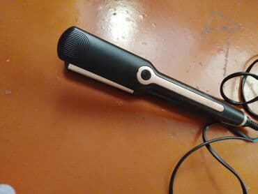 Tavalar: Saç ütüsü (düzləndirici) - Rəng: qara-qızılı - Keramika örtüklü — 2