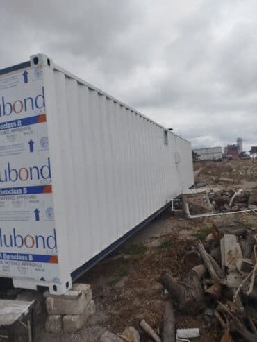 modul tipli ev: Konteyner ev/ofis – tam təchizatlı modul - Ölçü: dəniz konteyneri — 2