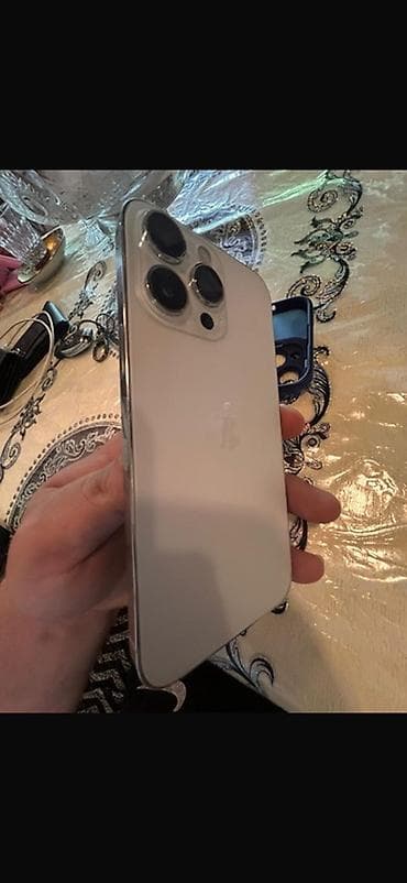 IPhone 14 Pro Max, 256 GB, Gümüşü, Face ID lalafo.az -da IPhone 14 Pro Max, 256 GB, Gümüşü, Face ID