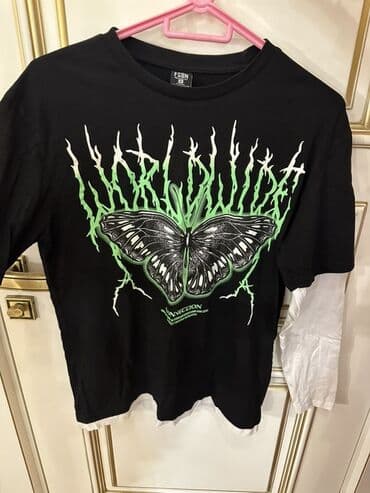 Futbolka, S, rəng - Qara